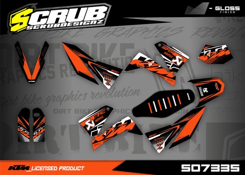Graphics seat cover ktm - graphics,