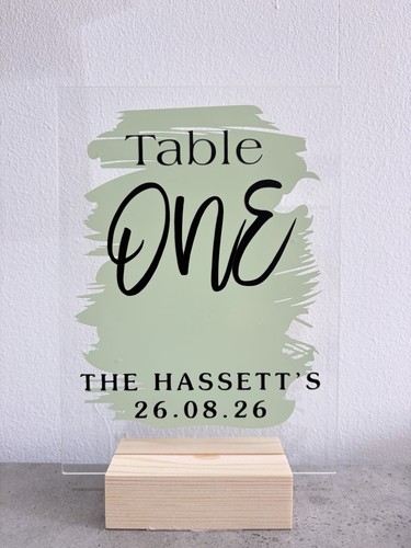 Wedding table decorations - table,