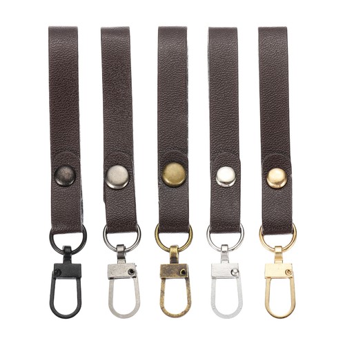 5pcs inch brown - brown, zipper