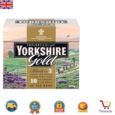 Enjoy 160 Yorkshire Gold Tea Bags - High Quality Black Tea with Ginger Infusion