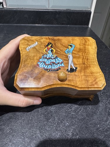 Vintage spanish wooden - spanish,