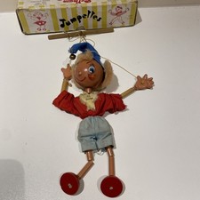 Superb 1950s/60s Vintage Pelham Noddy Puppet Jumpettes Boxed simple to operate