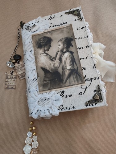 Handmade junk journal vintage - junk,