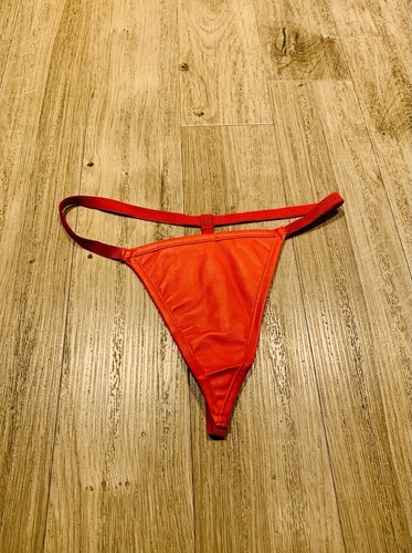 Faux leather red burlesque - faux,
