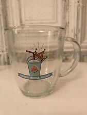 Burger King Retro Glass Mug Cup Shake Vintage Diner Collectible Americana Rare