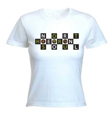 NORTHERN SOUL BADGES LOGO T-SHIRT - Motown Mod Wigan Casino - Choice Of Colours