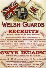 Large A3 WELSH GUARDS