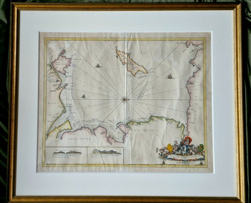 Rare antique hand coloured - rare,