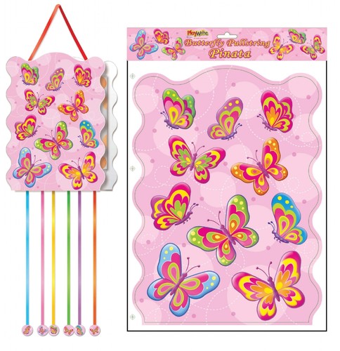 Butterfly pullstring pinata - pullstring, |