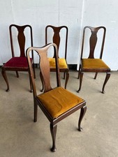A set of four Queen Anne style dining chairs, 1930’s