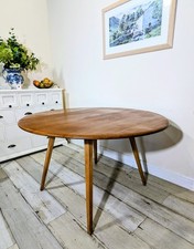 Ercol Windsor Table Drop Leaf Elm Beech Dinning Table Stamped Delivery Available