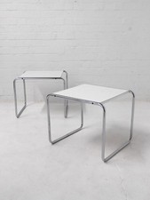 Marcel Breuer Laccio tables Bauhaus vintage retro modernist