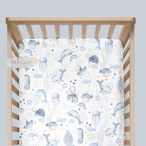 Sea life fitted - life, sheet