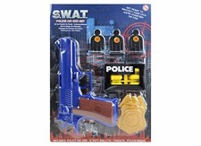 Kids Police Toy Set: Gun