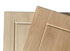 SAMPLES Light Beech & Maple Effect Shaker kitchen cabinet door & drawer fronts 