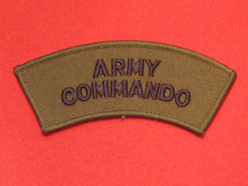British army commando - british, shoulder
