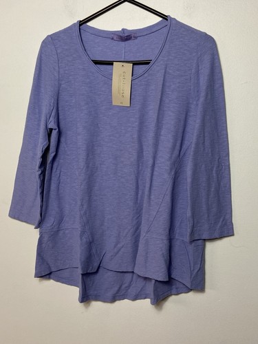 Cut loose linen tunic top - loose,