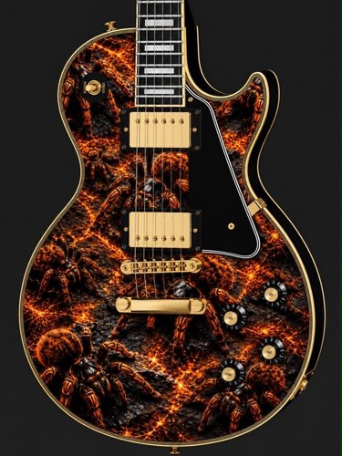 Guitar skin made order - guitar,