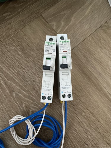 Schneider ic60h b20a rcbo 10ka - ic60h,