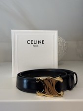 CELINE Triomphe Black Belt