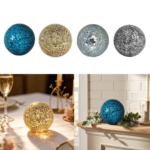 6pcs glass centerpiece - 6pcs, balls