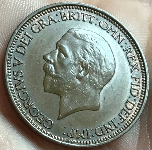 Half penny 1933 george v - 1933,