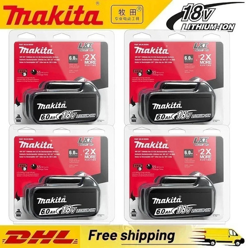 Genuine makita 18v 0ah - genuine, 6.0ah