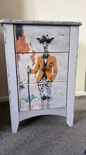 Upcycled Funky Rustic Graffiti