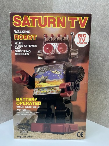 Rare vintage boxed saturn - rare,