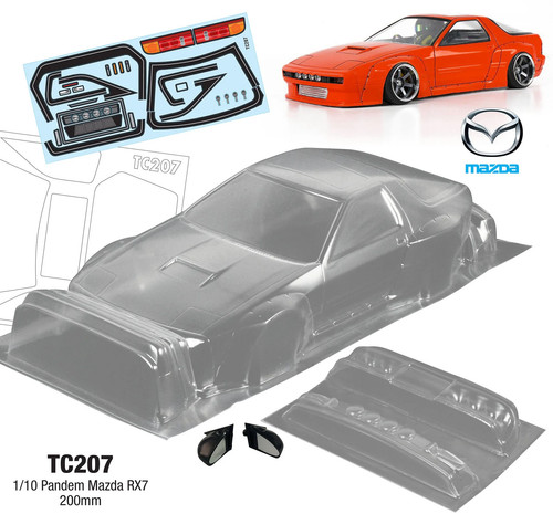 Tc207 pandem mazda rx7 - 1/10,