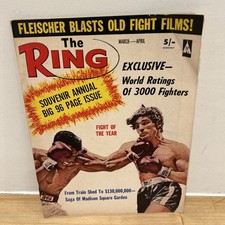 1968 MARCH THE RING MAGAZINE -