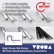 10x Tile Trim Square BOX -