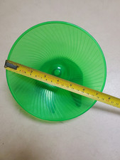 Small Pet/Hamster Running Wheel / Flying Saucer 18cm - Green - Used