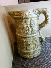 Vintage Hillstonia Pottery Jug 9.5 inch tall Perfect condition