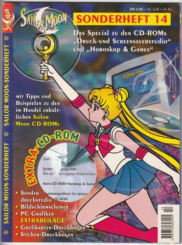 Sailor moon probe - sailor, booklet