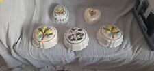 vintage ceramic jelly moulds