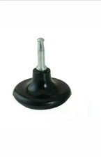 8 x Black Plastic Metal Feet