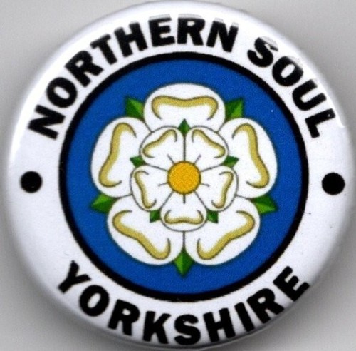 Northern soul yorkshire pin - northern,