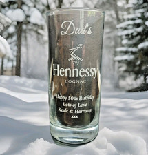 PERSONALISED HENNESSY GLASS