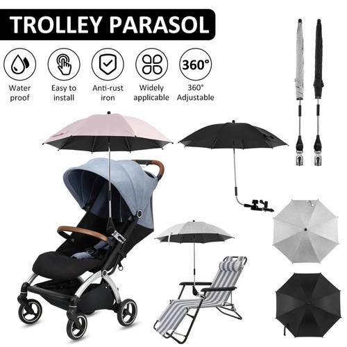 Clip umbrella beach chair - on,