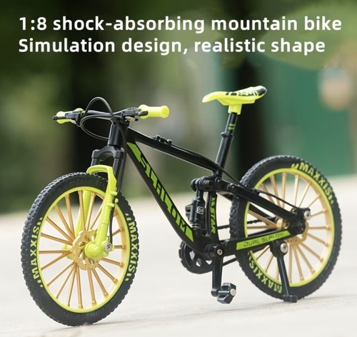 Metal mountain bike - metal, model