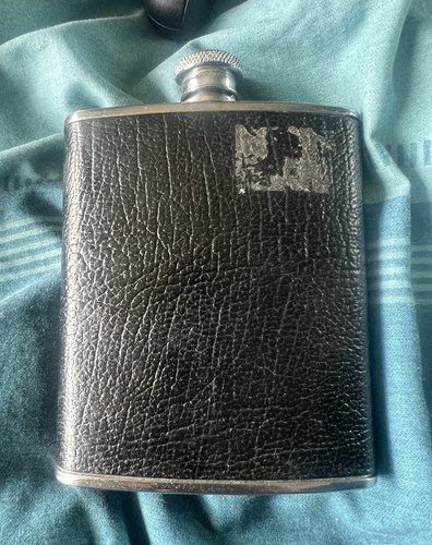 Black leather stainless steel - leather,
