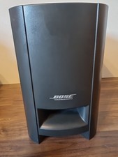 BOSE CINEMATE ii 2 SUBWOOFER ONLY-PART OF SOUND SYSTEM-BLACK ACOUSTIMASS
