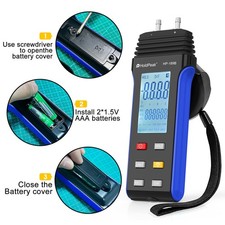 Dual Port Digital Manometer