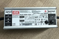 Mean Well HLG40H12A CLASS 2 POWER SUPPLY OUTPUT 12V 3,3A 39W IP65