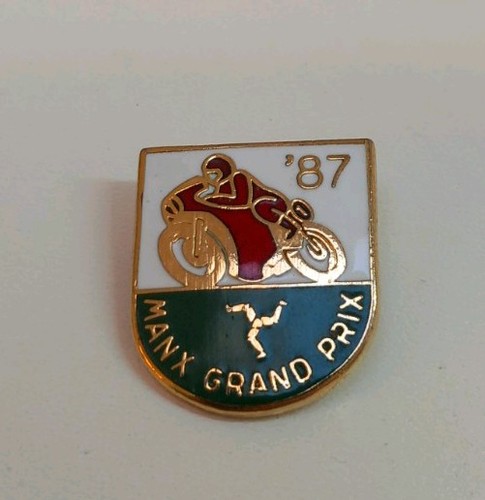 Motorcycle pin badge p - motorcycle,