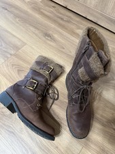 Clarks Boots UK 3.5D Brown