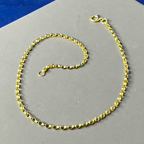 9ct gold belcher - gold,