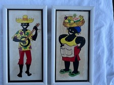 Pair of 1970's Caribbean
