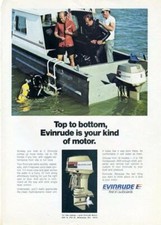 1973 Evinrude Outboard Motor